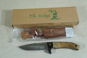 lot 49 image: Elk Ridge ER-065 Custom Design Stainless Steel Knife