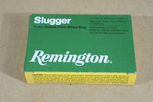 lot 122 image: 5 Remington Slugger 16 Gauge 2-34 45 Oz HP Rifled Slugs