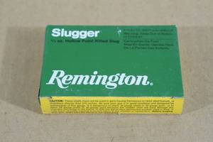 lot 123 image: 5 Remington Slugger 16 Gauge 2-34 45 Oz HP Rifled Slugs