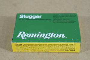 lot 124 image: 5 Remington Slugger 16 Gauge 2-34 45 Oz HP Rifled Slugs