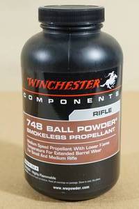 lot 139 image: 1 Lb Winchester 748 Ball Smokeless Gun Powder