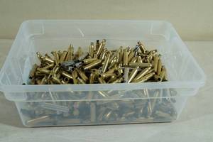 lot 187 image: Empty 7mm Rem Mag Casings - About 385