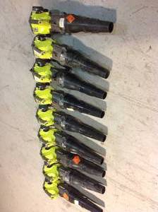 lot 6 image: Lot of RYOBI JET FAN BLOWER Customer Returns See Pictures