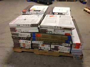lot 16 image: Lot of 50 Boxes Mixed of TrafficMaster Groutable Customer Returns See Pictures