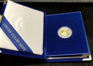 1988 PROOF $5 AMERICAN GOLD EAGLE 110th Oz FINE GOLD IN ORIGINAL PACKAGING