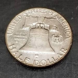 1962 FRANKLIN HALF DOLLAR UNC
