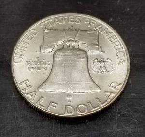 1962-D FRANKLIN HALF DOLLAR UNC