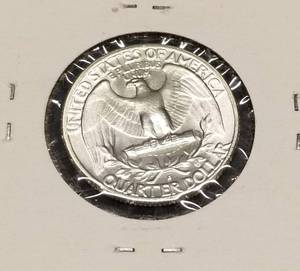 1963-D WASHINGTON QUARTER BU-UNC