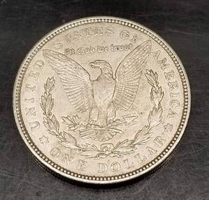 1921-D MORGAN SILVER DOLLAR