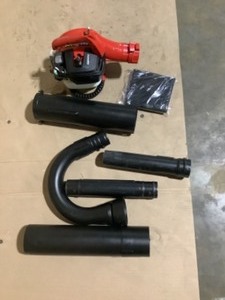 lot 2 image: Homelite 150 MPH 400 CFM 26cc Gas Handheld Blower Vacuum. See Pictures