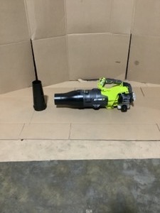 lot 12 image: RYOBI 160 MPH 520 CFM 25cc Gas Jet Fan Blower. See Pictures