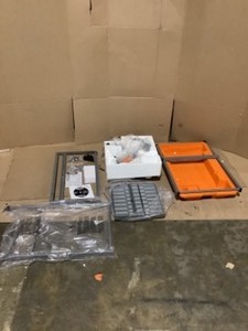 lot 50 image: RIDGID 9 Amp Corded 7 in. Wet Tile Saw with Stand. See Pictures