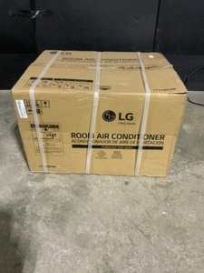 LG Electronics 13,800 BTU 230-Volt Through-the-Wall Air Conditioner LT1430CNR with Remote in White. See Pictures