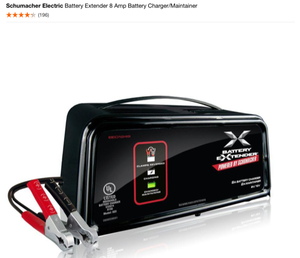 Schumacher Electric Battery Extender 8 Amp Battery ChargerMaintainer & Vector 500-Watt Portable Car Power Inverter with Dual USB Ports. See Pictures