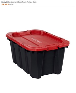 Husky 25 Gal. Tote & Other Branded Hand Tools and Shop Equipment. Various Conditions. See Pictures