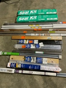 Different Brands of Door Seals, Door Hardware Kits, T-Molds, Thresholds & More See Pictures