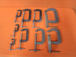 (9) C Clamps 6 - 2