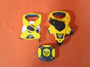 (3) 100 Tape Measures