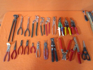Pliers, Tin Snips, Side Cutters & Misc.