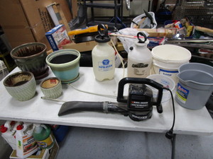 Sprayers, Electric Blower, Flower Pots, Buckets