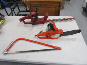 Electric Chainsaw, Hedge Trimmer, Tree Saw