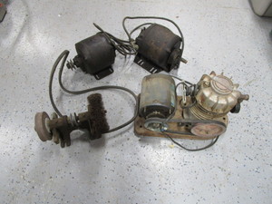 Air Compressor, Bench Grinder, Electric Motors