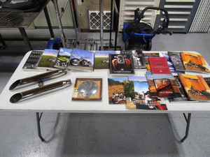 Harley Davidson Mufflers, Derby Cover, Books