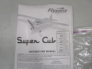 Super Cub Remote Control Plane