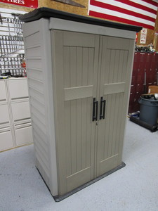 Rubbermaid Garden Storage Cabinet 28x48x78