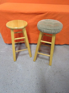 (2) Shop Stools 24