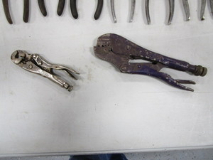 Vise Grips, Pliers, Tin Snips, Side Cutters