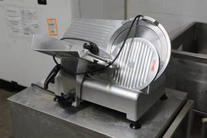 lot 167 image: 2018 Adcraft 300ES-12 Commercial NSF Stainless Steel 12 Light Duty Meat Slicer