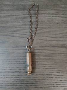 lot 7 image: Old Necklace with Whistle