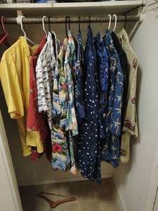lot 61 image: Collection of Hawaiian Shirts