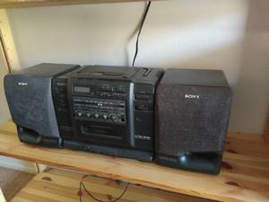lot 138 image: Sony Boombox