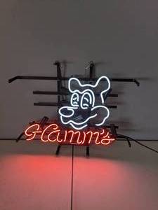 lot 14 image: Hamms Beer Neon Sign  - A