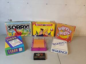 lot 79 image: Lot of Board Games - A