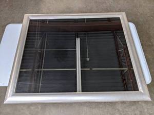 lot 137 image: Large Metallic Framed Mirror - N