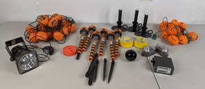 lot 213 image: Assortment of Halloween Lights - A