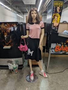 lot 221 image: Bobby Soxer Mannequin - A