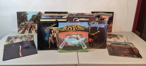 lot 224 image: Record Collection in Organizer (Beatles, Boston, Molly Hatchet, Steely Dan and Much More)  A