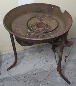 lot 150 image: Antique Portable Forge - A