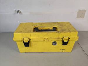 lot 267 image: Toolbox Filled with Assortment of Tools - B