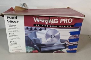 lot 270 image: Waring Pro Professional Food Slicer - B