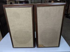 lot 346 image: Pair of Advent Speakers Designed by Henry Kloss - B