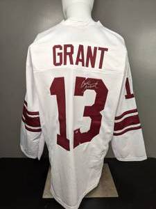 lot 380 image: University of Minnesota Golden Gophers College Autographed NCAA Football Jersey Signed by Bud Grant - B