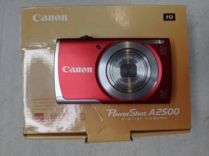 lot 492 image: Canon Powershot A2500 16 Megapixel Digital Camera - E
