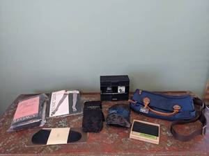 lot 707 image: A Fun Lot of Mens Wallets, Womans Purse and Hosiery - W