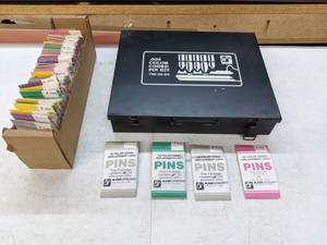 lot 505 image: Ilco .005 Color Coded Cylinder Pin Kit with Accessories - E