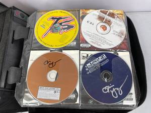 lot 122 image: 218 CD Lot Case Logic Binder Rap Hip Hop R&B 2Pac Biggie Jay Z Eminem NAS Snoop CDs - T